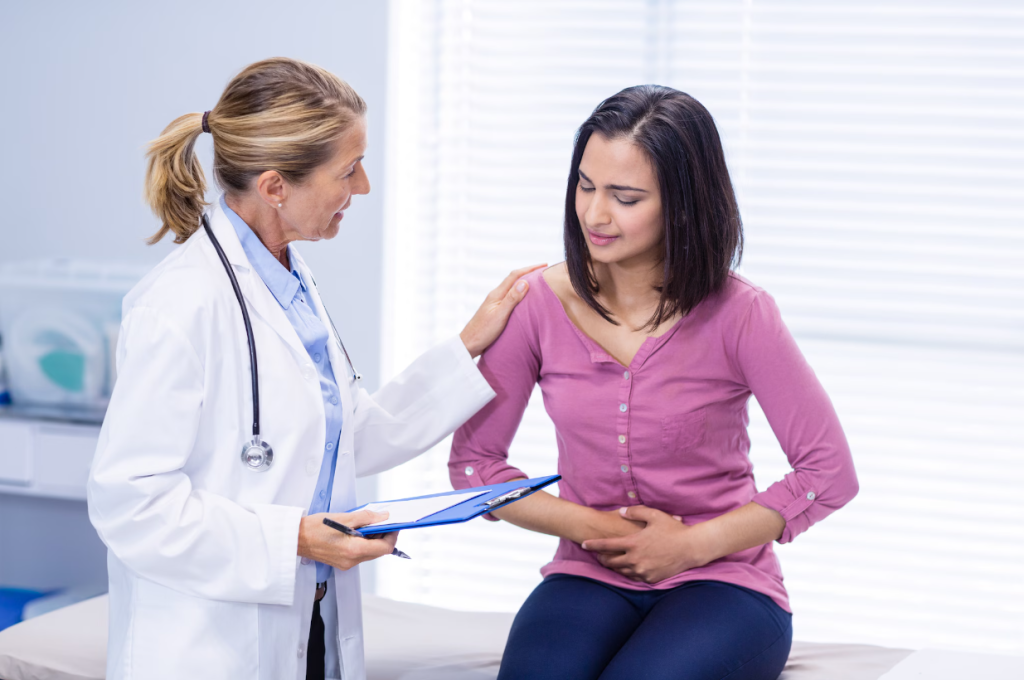 дискомфорт в животе